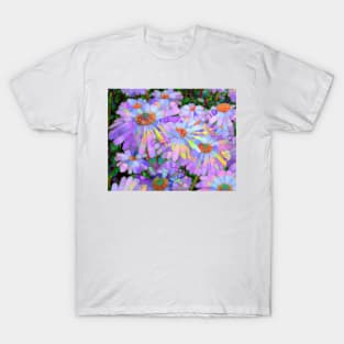 Purple daisy flowers T-Shirt